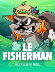 Slot de pesca con detalle acuático y diseño de casino oscuro.